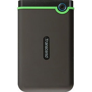 Transcend StoreJet 25M3C 2TB Portable External Hard Drive with USB-C & Shock Protection