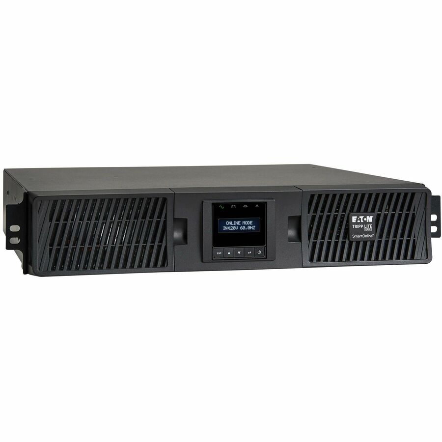 Eaton Tripp Lite Series SmartOnline SU750RTXLCD2UN 750VA Rack-Mountable Double-Conversion UPS with Network Management