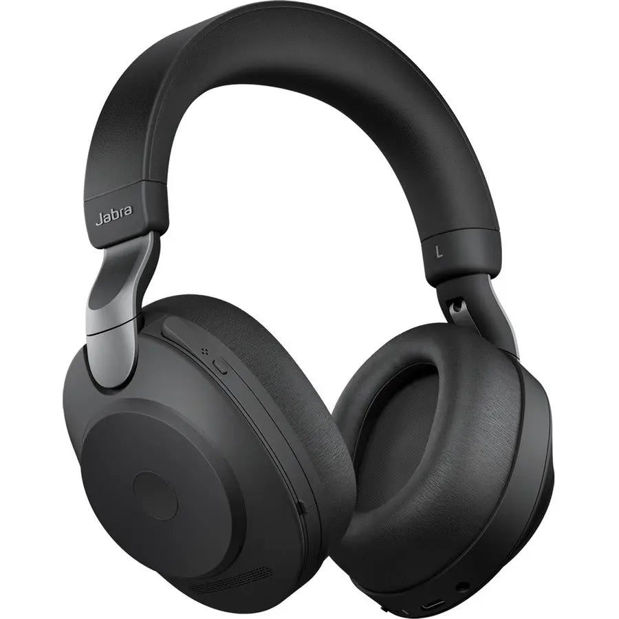 Jabra Evolve2 85 Headset – Wireless Bluetooth Over-the-Head Stereo Headphones in Black