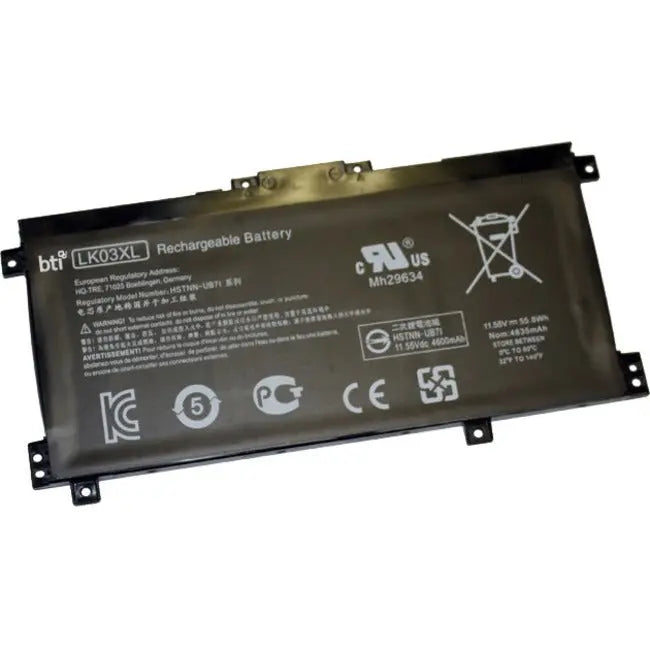 BTI LK03XL-BTI 11.55V 56Wh Lithium-Ion Battery for HP Notebooks and Envy Series