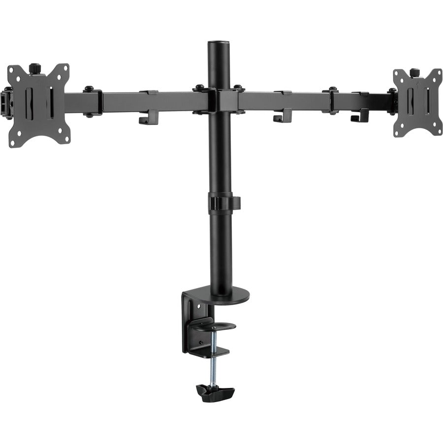 Amer Easy Clamp Dual Monitor Mount with Adjustable Arm - Model 2EZCLAMP