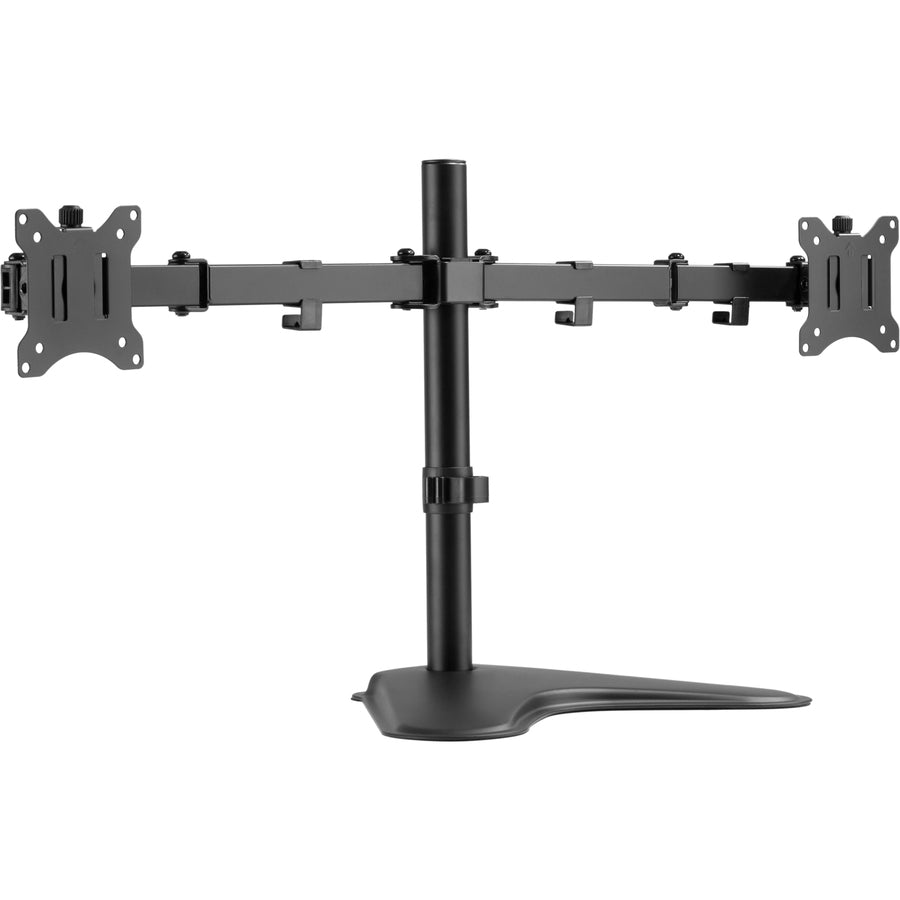 Amer Dual Articulating Arm Monitor Stand with 32-inch Support and 360° Swivel