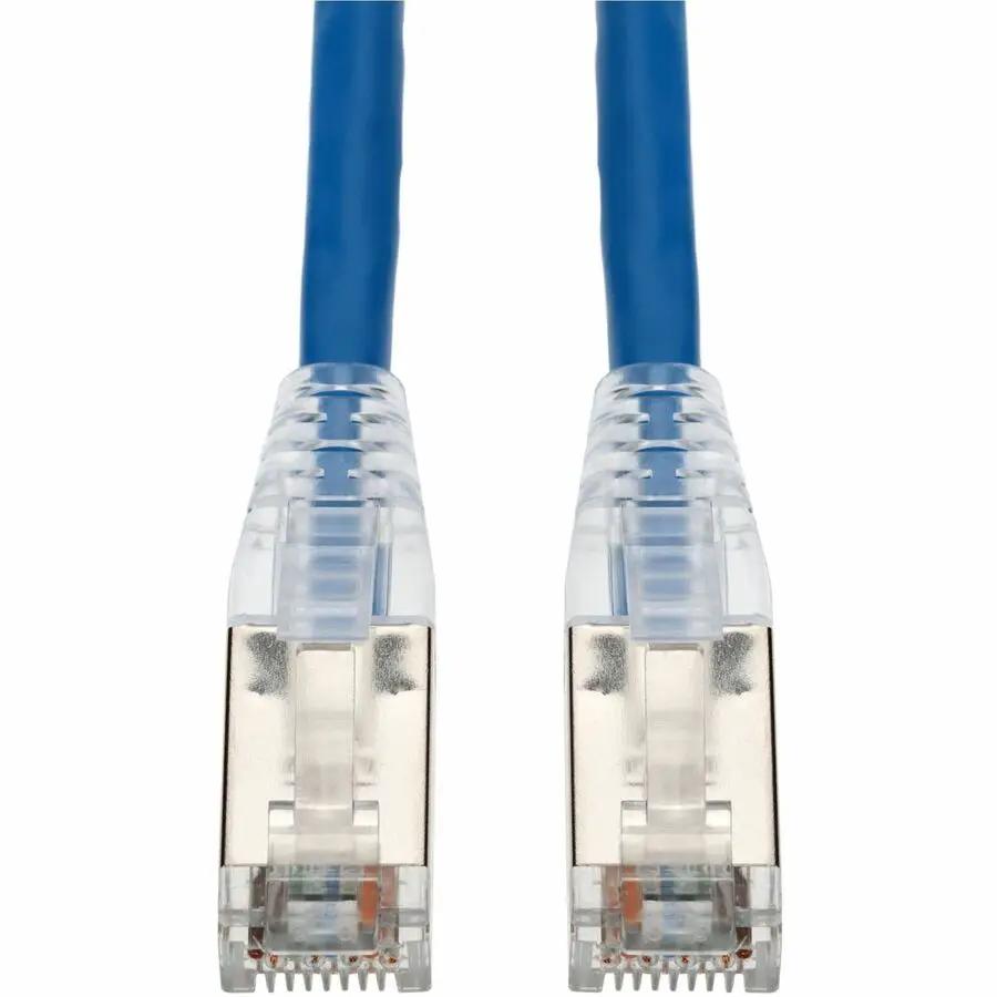 AddOn 5ft Blue CAT6 Shielded PVC Ethernet Cable with Snagless Boot and RJ-45 Male Connectors by AddOn