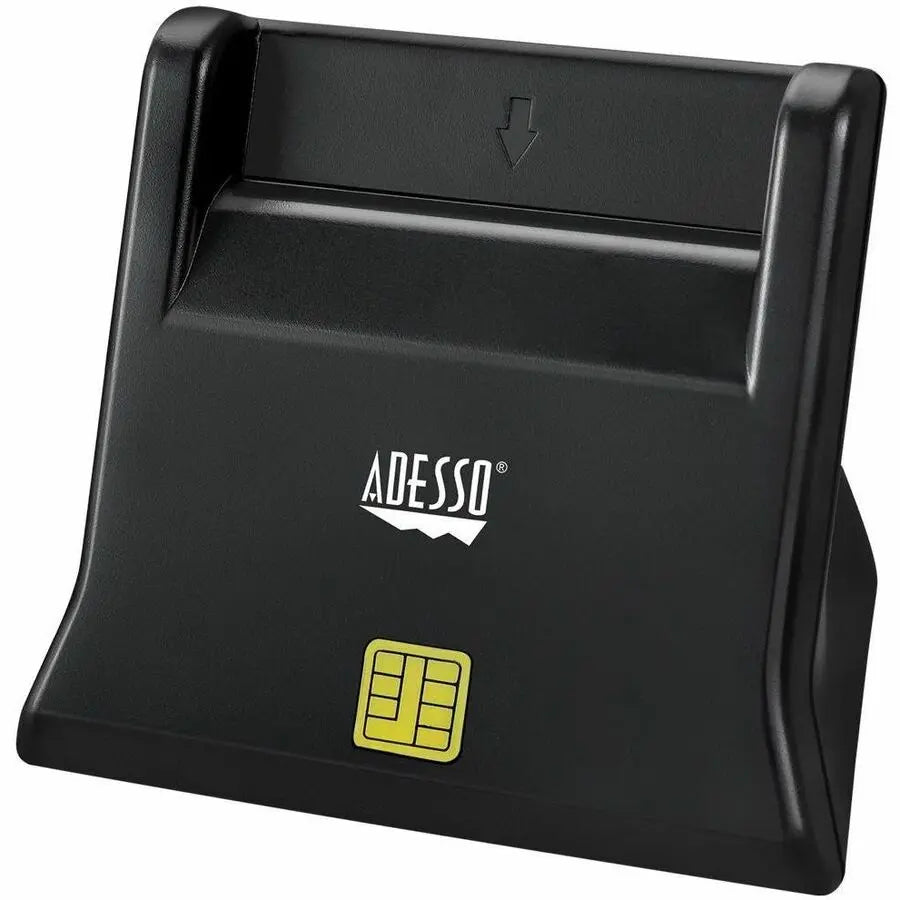 Adesso SCR-300 Desktop Smart Card Reader for Secure Digital Authentication and Payments