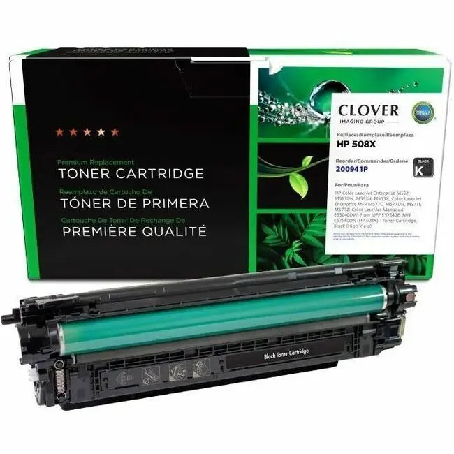 Clover Imaging Remanufactured High Yield Black Toner Cartridge for HP 508X (CF360X)