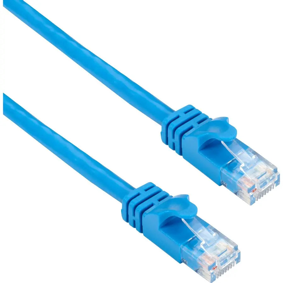 Black Box CAT6A 10ft Network Patch Cable with Slim Molded Snagless Boot - Blue