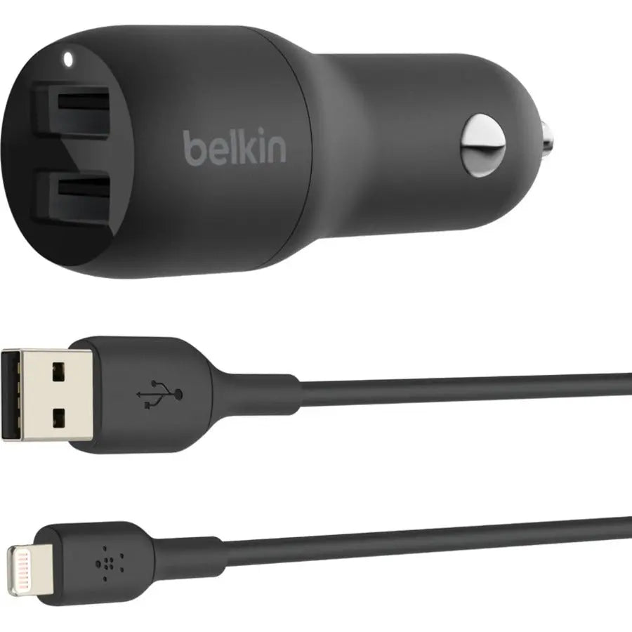 BOOST CHARGE DUAL USB-A CAR    CABL