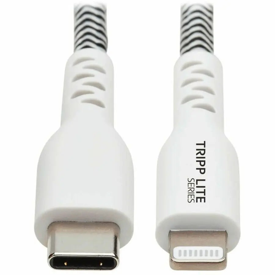 Eaton Tripp Lite Series Heavy-Duty USB-C to Lightning Cable, 6 ft. MFi Certified for Apple Devices