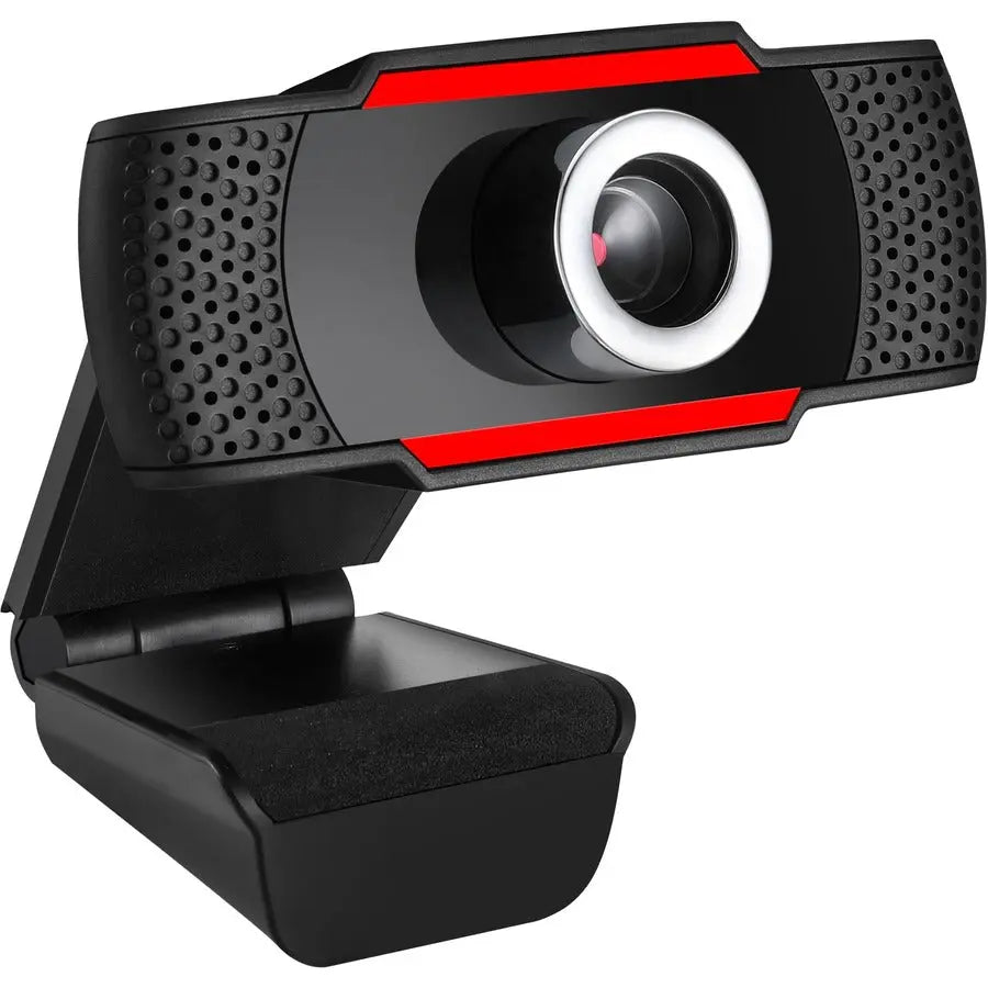 Adesso CyberTrack H3 720P HD USB Webcam with Integrated Microphone and 1.3 Megapixel CMOS Sensor