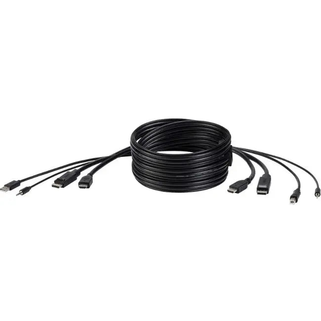 Belkin TAA DUAL HDMI & DisplayPort KVM Combo Cable (F1DN2CC-HHPP10T), 10ft
