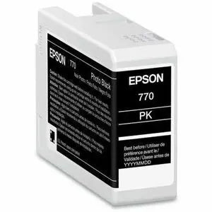 Epson UltraChrome PRO 770 Photo Black Ink Cartridge for SureColor P700 - 25ML