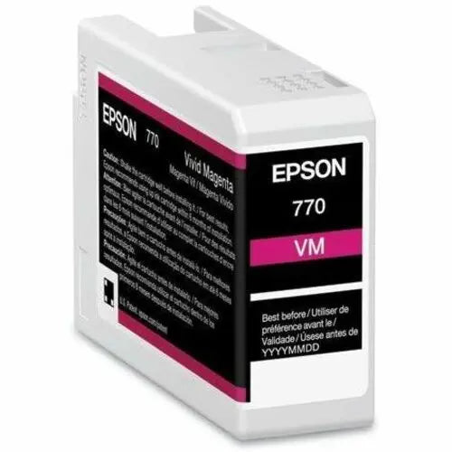 Epson UltraChrome Pro10 770 Vivid Magenta Ink Cartridge for SureColor P700 13-inch Photo Printer