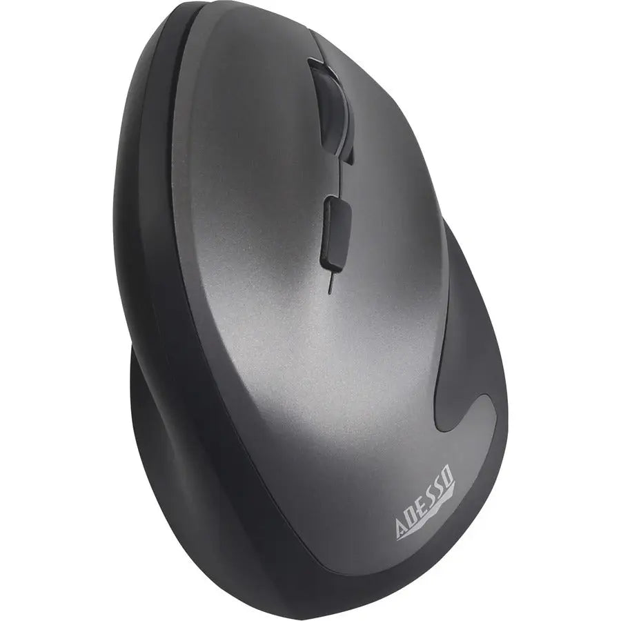 Adesso IMOUSE A20 Antimicrobial Wireless Vertical Ergonomic Mouse for PC and Windows 10