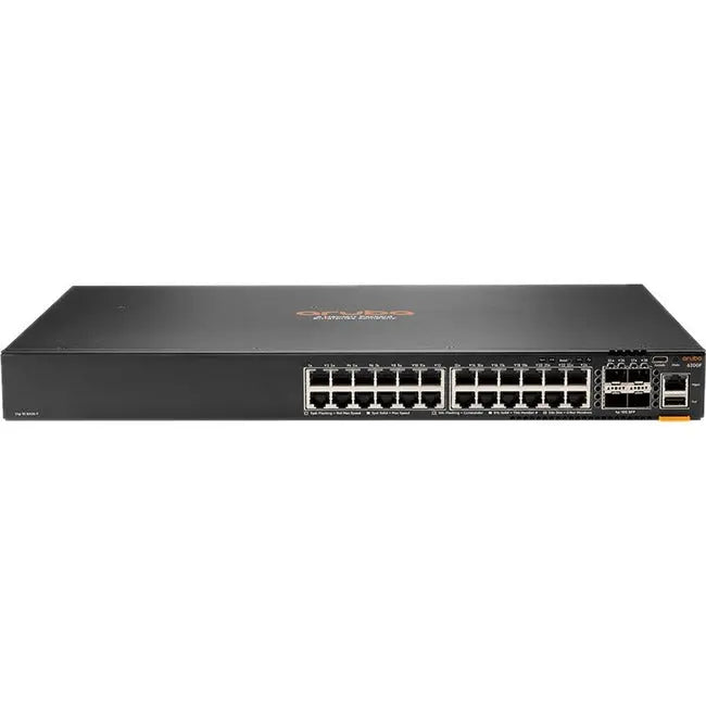 HPE Aruba CX 6200F 24G 4SFP+ Managed Ethernet Switch for Enterprise Networks