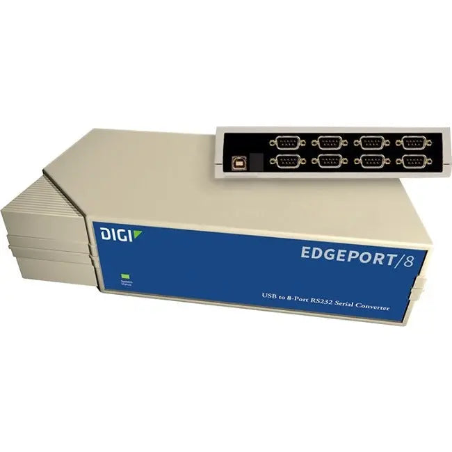 Digi International Edgeport Serial Hub EP-USB-8 - 8 Port RS232 to USB Converter with 1 Meter A to B Cable
