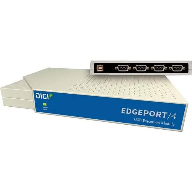 Digi Edgeport/4 Serial Hub - 4 Port RS232 to USB Converter with 1 Meter A to B Cable
