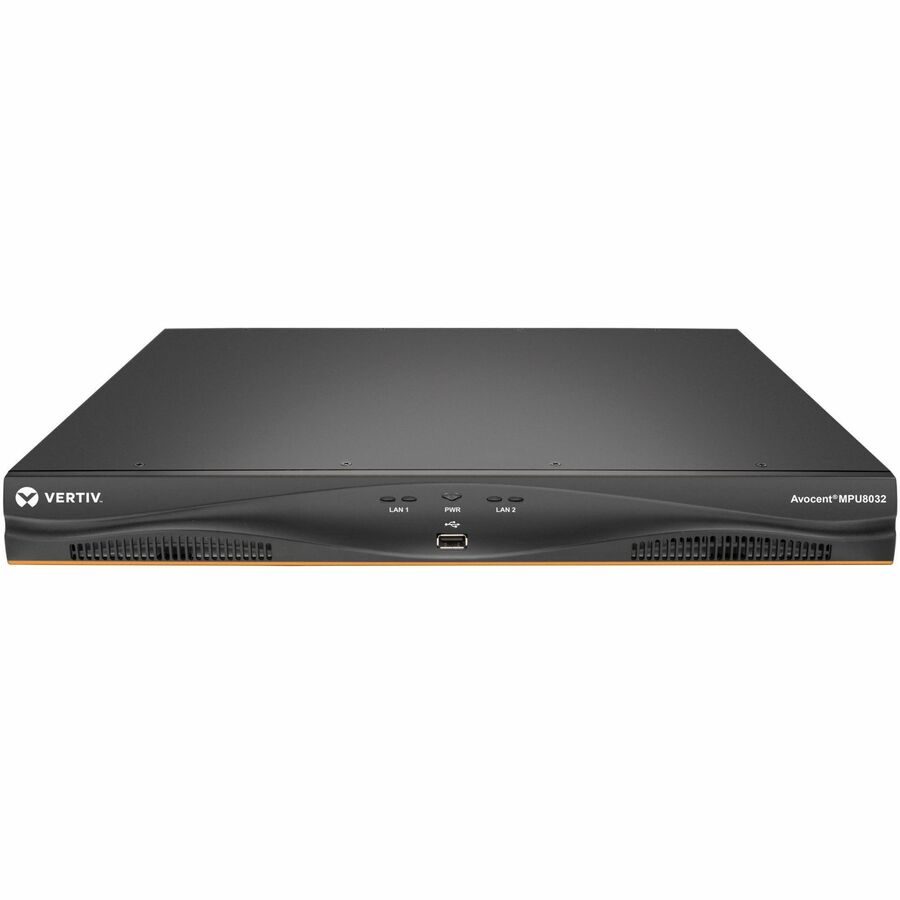 Vertiv Avocent MPU KVM Switch | 32 Ports, 8 Digital Paths, Dual Power, TAA Compliant