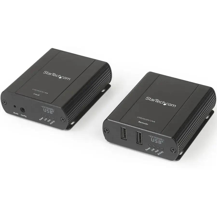StarTech.com USB2002EXT2NA USB 2.0 Extender over Ethernet - 330 Feet/100 Meters, Metal Housing, Plug-and-Play, Supports Legacy USB Devices by STARTECH.COM