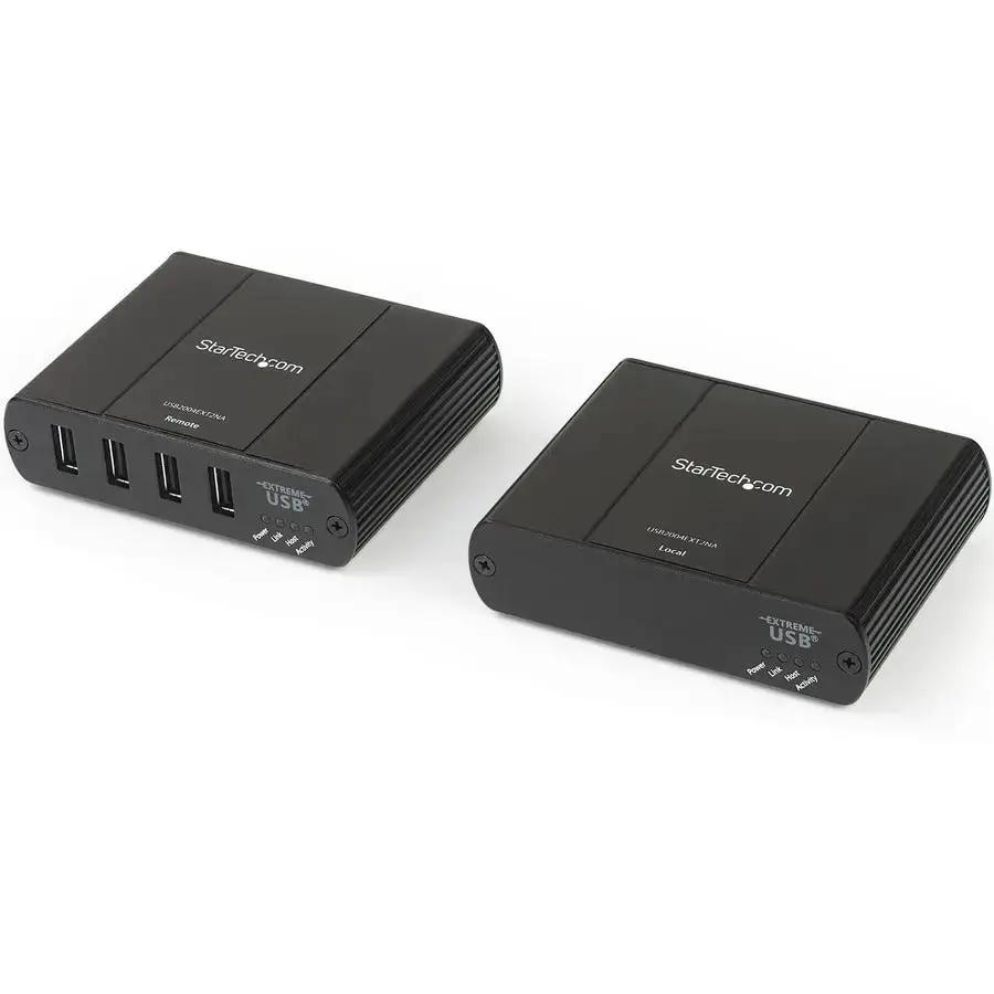 StarTech.com USB2004EXT2NA 4 Port USB 2.0 Extender over Ethernet - Up to 330 Feet (100 Meters) for North America by StarTech.com