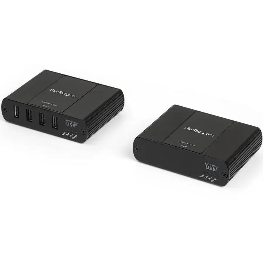 StarTech.com 4 Port USB 2.0 Over Ethernet Extender - Extend Up to 330ft over Gigabit LAN by StarTech.com