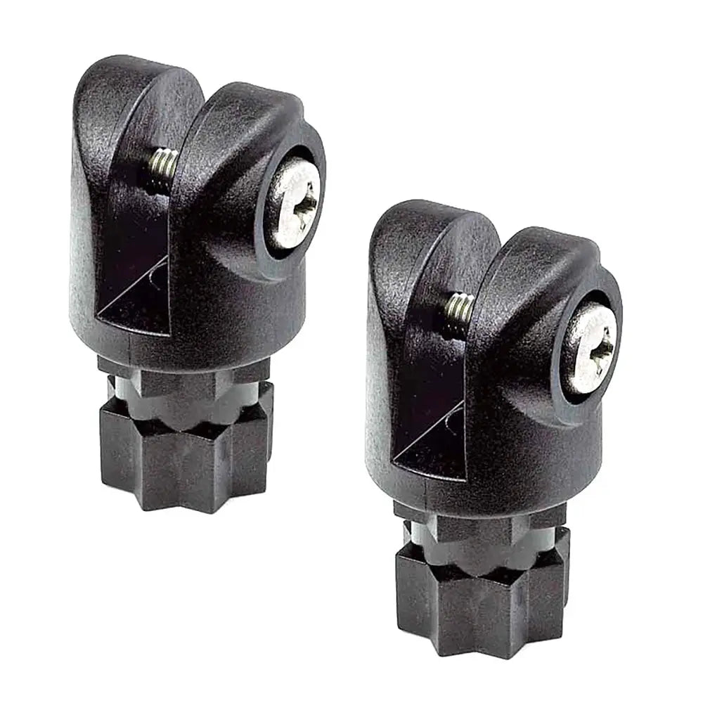 RAILBLAZA Clevis Bimini Support Pair - Black, Part No. 02-4032-11