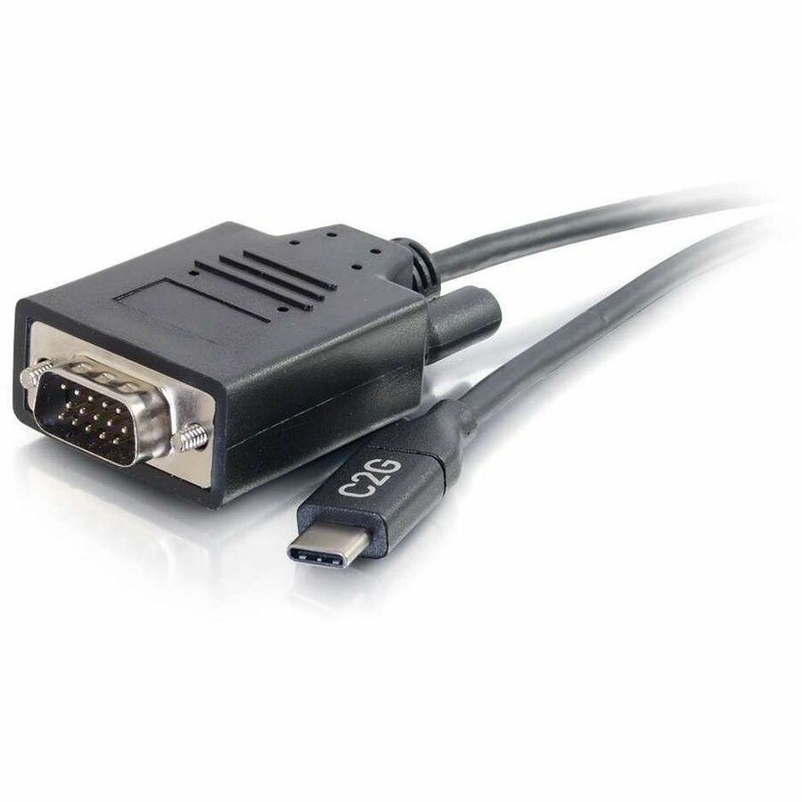 C2G 10ft USB-C to VGA Video Adapter Cable – Legrand Group for Laptops and Tablets