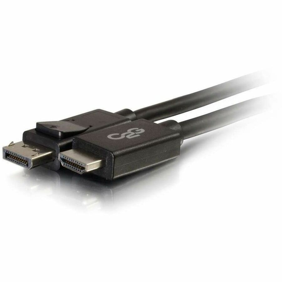 C2G 15ft DisplayPort to HDMI Adapter Cable - Male to Male, Black