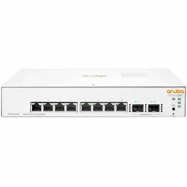 HPE Instant On 1930 8G 2SFP Switch – Managed Gigabit Ethernet Switch for Small Businesses
