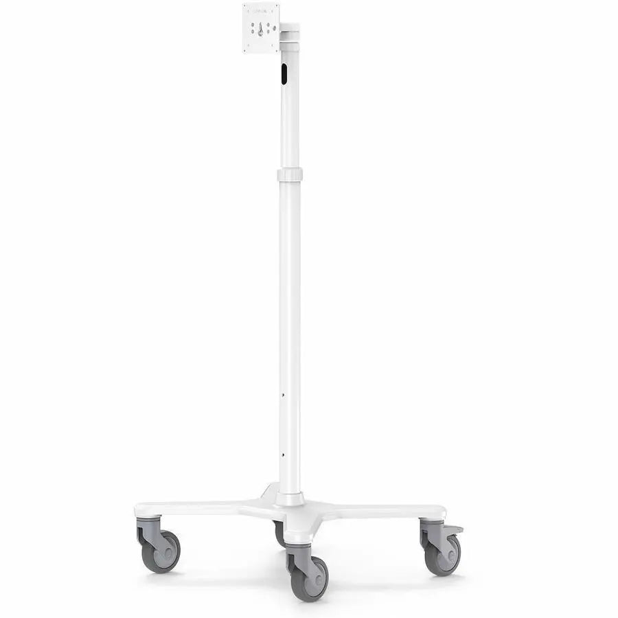 Compulocks Rise Freedom MCRSTDEXW Medical Rolling Cart with VESA Articulating Arm - White