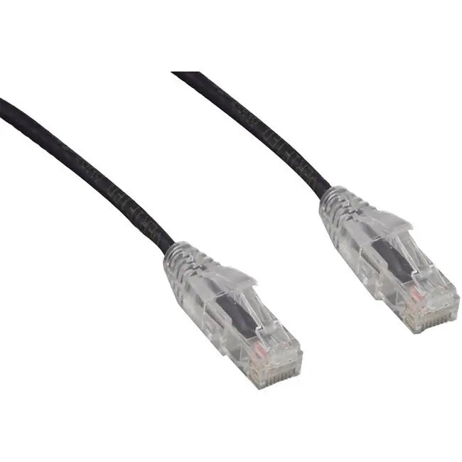 ENET NSI Industries Cat.6 UTP Network Cable - Black, 8 ft