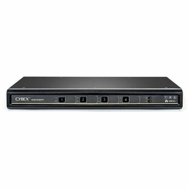 Vertiv AVOCENT Cybex SCMV2160DPH-400 16-Port Secure MultiViewer KVM Switch with Universal Video Support