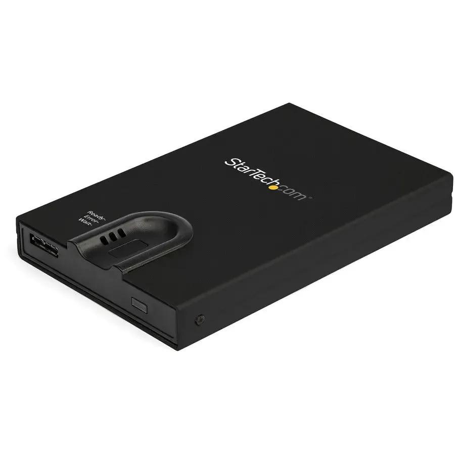 StarTech.com S251BMU3FP Encrypted 2.5-Inch SATA Hard Drive Enclosure with Fingerprint Access and AES-256 Encryption by StarTech.com