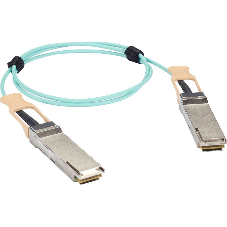Black Box QSFP-100G-AOC5M-BB Fiber Optic Network Cable for 100Gb Ethernet and High-Speed Data Transfer