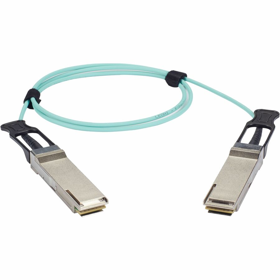 Black Box QSFP-H40G-AOC1M-BB Fiber Optic Network Cable for 40Gb Ethernet and High-Speed Data Transfers