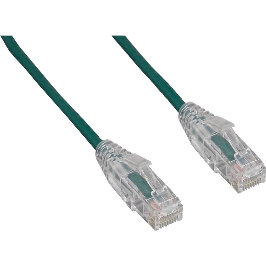 ENET Cables Cat6 Patch Network Cable, 50 ft, Green, C6-GN-SCB-50-ENC