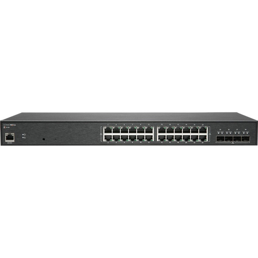 SonicWall SWS14-24 Ethernet Switch – High-Performance Network Connectivity with PoE Options