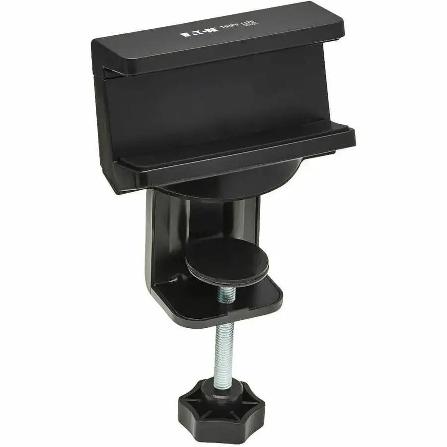 Eaton Tripp Lite Series Clamp-On Power Strip Holder, Black - Easy Desk Mount for AC and USB Outlets by Eaton Corporation