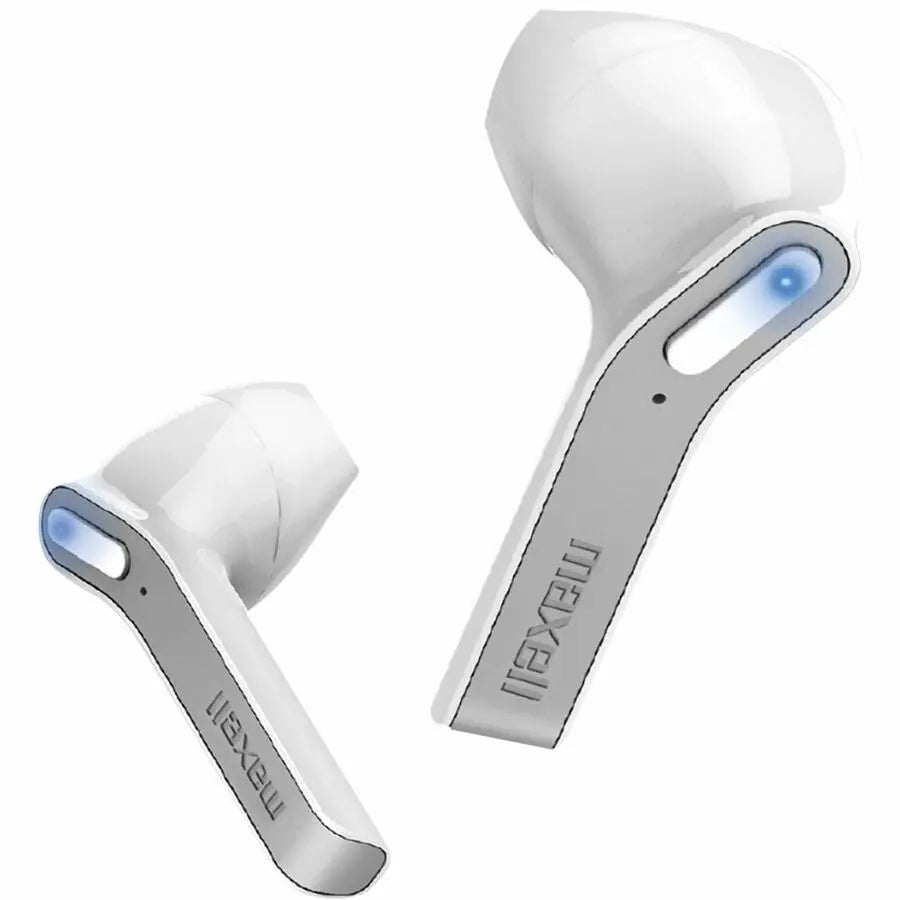 Maxell Jelleez Mini Wireless Earbuds with Mic - White