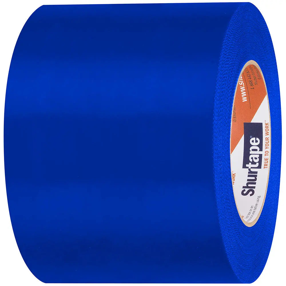 Shurtape UV-Resistant Marine Heat Shrink Tape - 96mm x 55m Roll with Serrated Edge in Blue