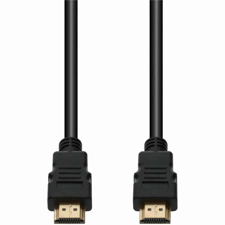 AddOn 1m HDMI 2.0 Male to HDMI 2.0 Male Black Cable – 4K 60Hz Ultra HD Connection by AddOn