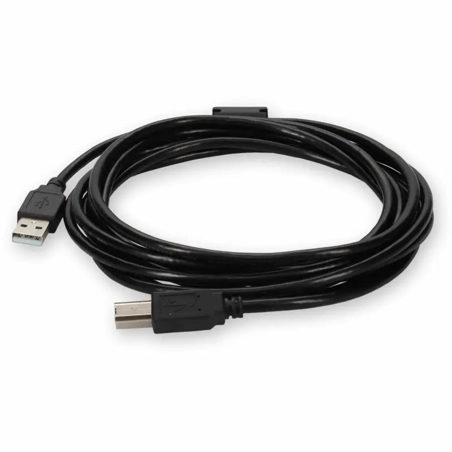 AddOn 3m USB 2.0 A Male to B Male White Data Transfer Cable by AddOn