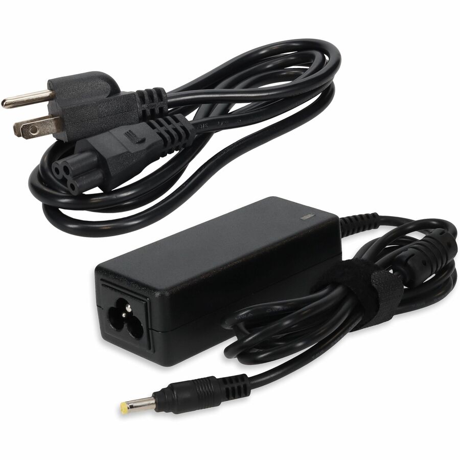 AddOn 30W HP 496813-001 Compatible Power Adapter with 6 ft Cable - 19V, 1.58A, Black for HP Notebooks