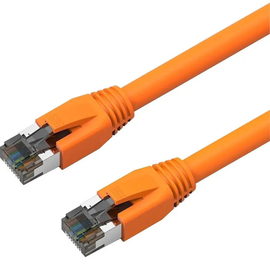 Axiom Memory Solutions 1FT CAT8 2000MHz S/FTP Shielded Ethernet Patch Cable (Orange)