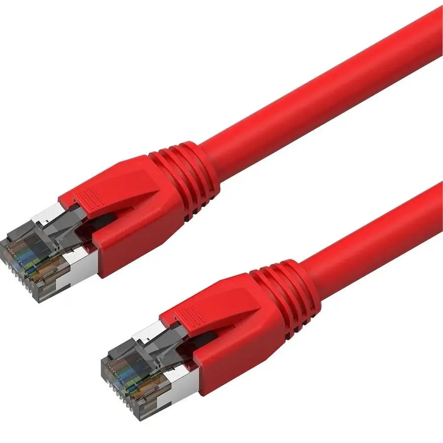 Axiom Memory Solutions 3FT CAT8 Ethernet Cable with Shielded S/FTP Construction - 2000MHz, Snagless Boot, Red