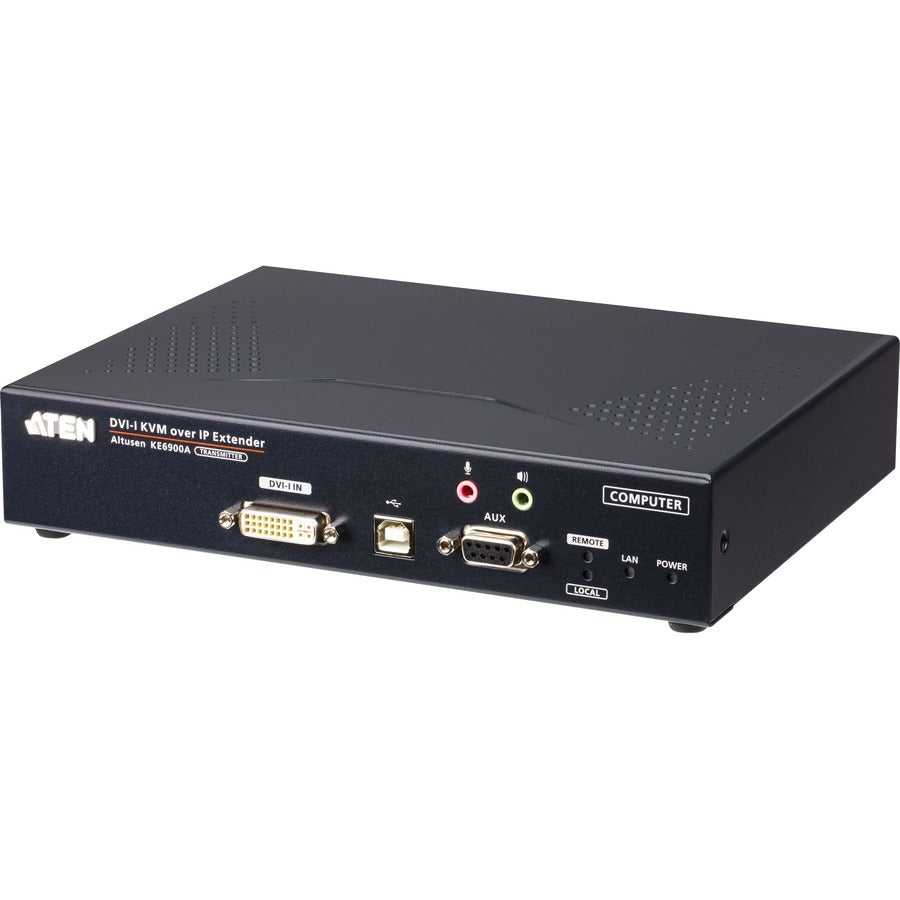 ATEN Technology KE6900AT DVI-I Single Display KVM over IP Extender Transmitter