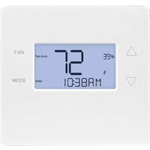 2GIG Smart Z-Wave Plus Thermostat by Nice S.p.A. – Compatible with All Z-Wave Hubs for Home Climate Control