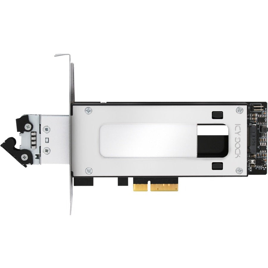ICY DOCK ToughArmor MB840M2P-B Removable M.2 NVMe SSD PCIe Expansion Bay Adapter