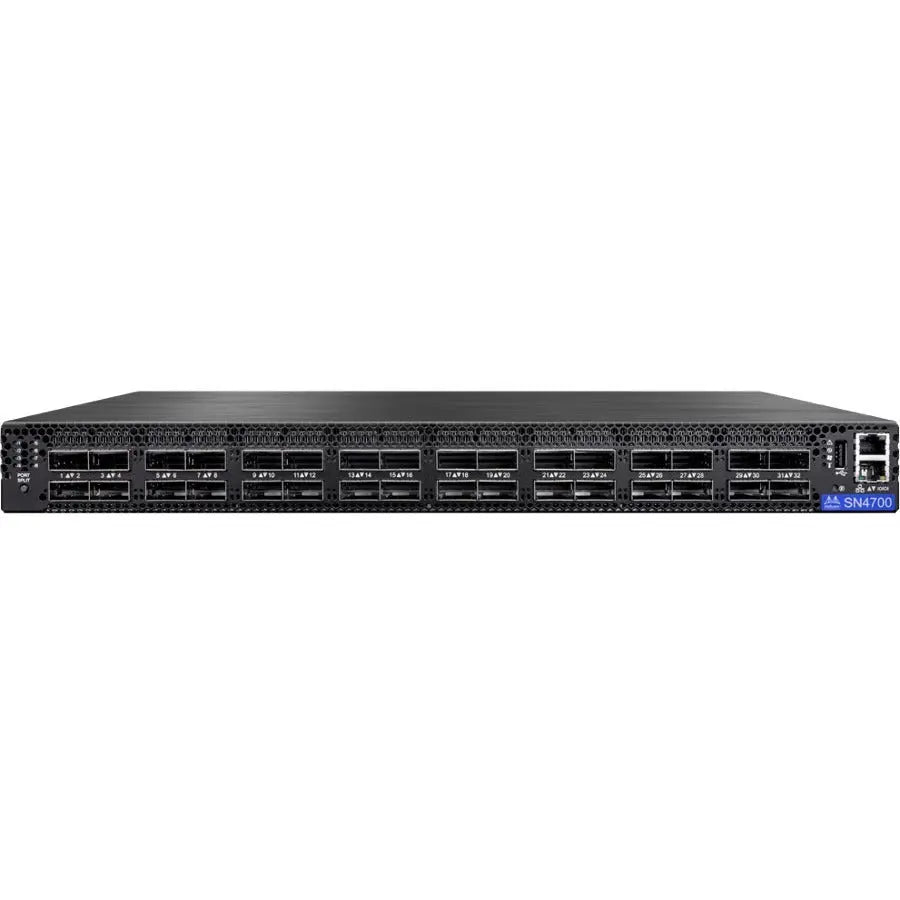 NVIDIA Spectrum-3 MSN4700-WS2F Ethernet Switch — 32-Port 400GbE Spine Switch with Layer 4 Traffic Management