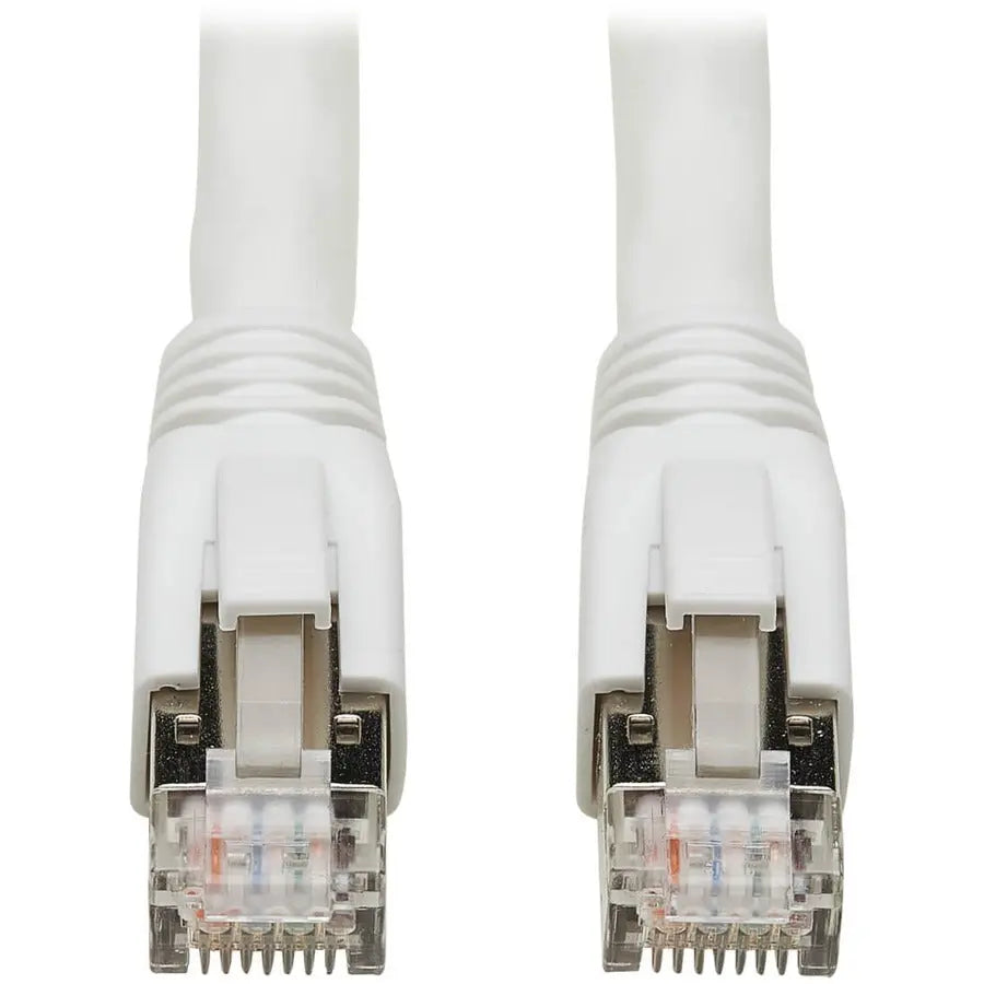 Eaton Tripp Lite Series Cat8 40 ft. Shielded S/FTP Ethernet Cable N272-040-WH for 40 Gbps Networks with PoE Support