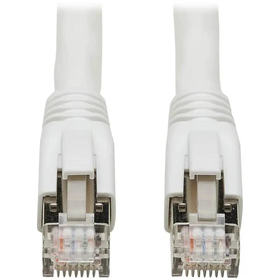 Eaton Tripp Lite Series Cat8 40 ft. Shielded S/FTP Ethernet Cable N272-040-WH for 40 Gbps Networks with PoE Support by Eaton Corporation